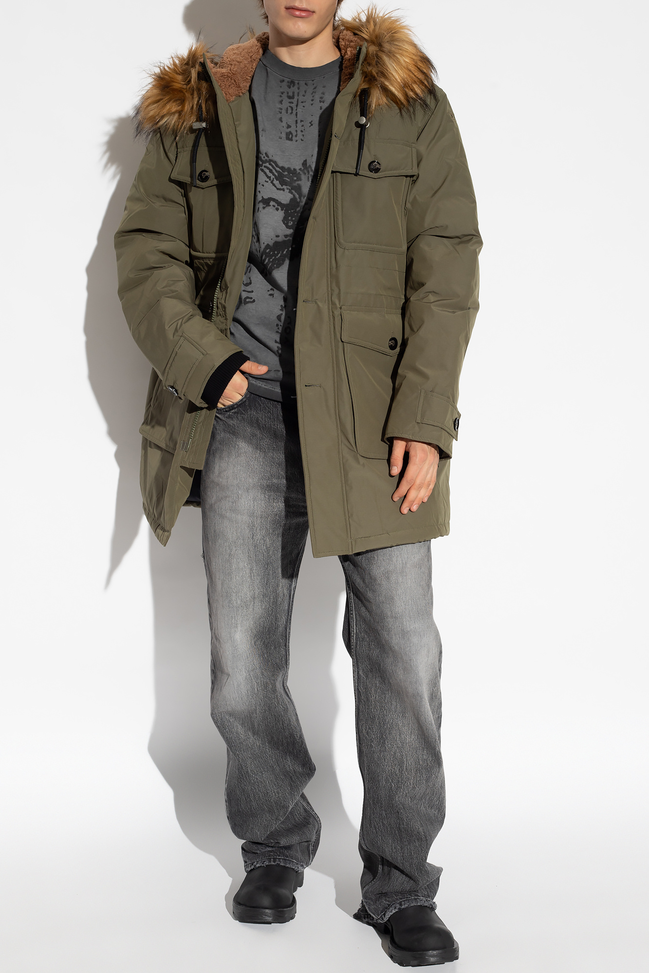 Diesel parka sale